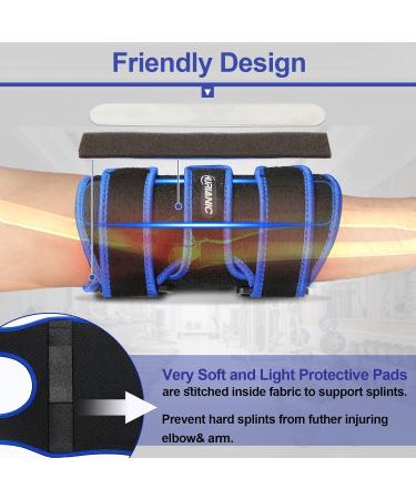 Adjustable Elbow Brace for Tendonitis & Tennis Elbow Relief Ulnar Nerve Support Night Sleep Fit for Men & Women - Buy Online on GoSupps.com