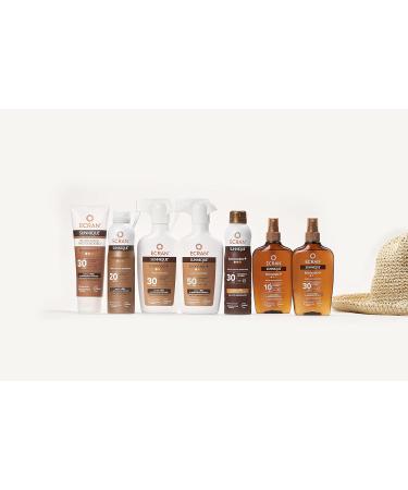 Ac Marca Ecran Sunnique Sun Milk + SPF 50 medium UVB and UVA protection activates natural tanning without selftanning with PureBronze technology waterresistant 200 ml - Buy Online on GoSupps.com