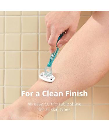 Dorco EVE 3 Women's Disposable Razors | Smooth Touch with Moisture Bar | 3 Blades for a Smooth Shave | Multipurpose Hair Remover | 1 Pack (3 Count) - Buy Online on GoSupps.com