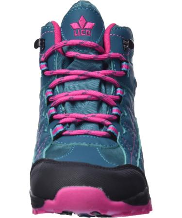 Lico Unisex Kids Ringo Cross Running Shoes - Size 35 EU - Petrol Pink Turquoise - International Shipping Available - Buy Online on GoSupps.com