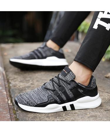 JACKSHIBO Unisex Lightweight Running Sneakers | Men & Women Sports Shoes | Size 36-46 EU - Gray - Buy Online on GoSupps.com