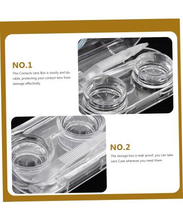 Shop Gatuida 16-Piece Contact Lens Case & Cosmetic Organizer - Stylish Storage for Glasses & Makeup - Buy Online on GoSupps.com