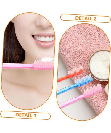 Buy Minkissy 10-Pack Travel Toothbrush Set - Lightweight Durable Manual Toothbrushes for Adults & Kids - Perfect for Camping & Travel - International Shipping Available - Buy Online on GoSupps.com