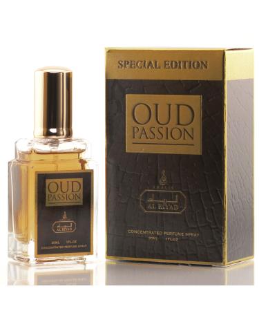 Maison d'Orient OUD PASSION 30 mL Special Edition Travel Perfume Oud Wood Incense Cologne w/Pepper Notes Perfumes Para Mujeres y Hombres - Men & Women's Fragrances