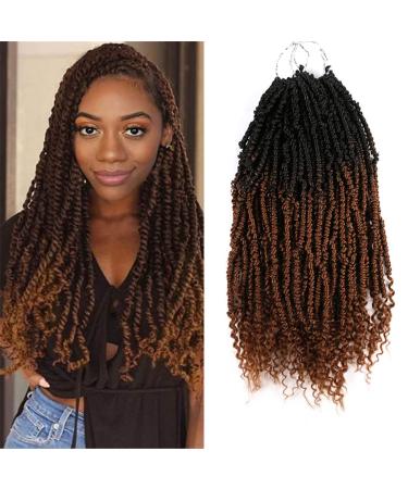 14 Inch Ombre Synthetic Crochet Braided Hair Extensions - Afro Braids T1B Purple (6PCS/Lot) | International Shipping Available - Buy Online on GoSupps.com