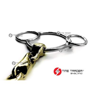 OTTE German Silver Waterford Universal Horse Bit Snaffle (6") - Buy Online on GoSupps.com