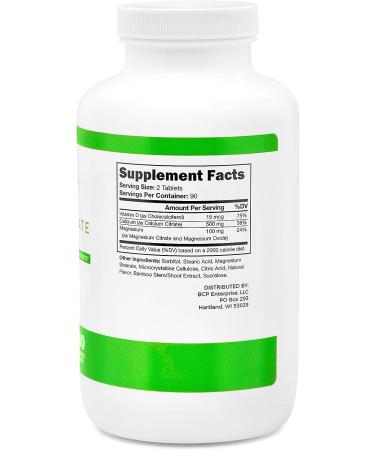 BariSlim Bariatric Calcium Citrate with Magnesium and Vitamin D Tabs - 500mg | Raspberry Flavor - 90 Servings - Buy Online on GoSupps.com