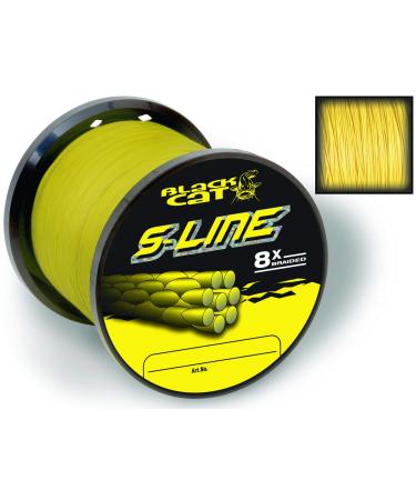 Black Cat yellow 0.45mm S-Line 400m 50kg 110lbs 0.45 mm - Buy Online on GoSupps.com