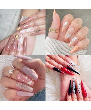 Brush-On Nail Glue for Acrylic & Press On Nails - 4pcs Strong Adhesive for Long-Lasting, Professional Results - Buy Online on GoSupps.com