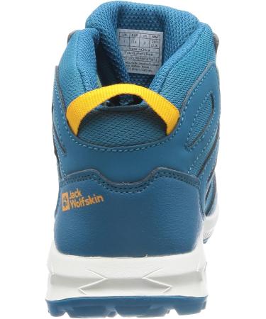 Jack Wolfskin Woodland Texapore Mid K Outdoor Shoes 35 EU - Best Waterproof Kids Hiking Footwear - Buy Online on GoSupps.com