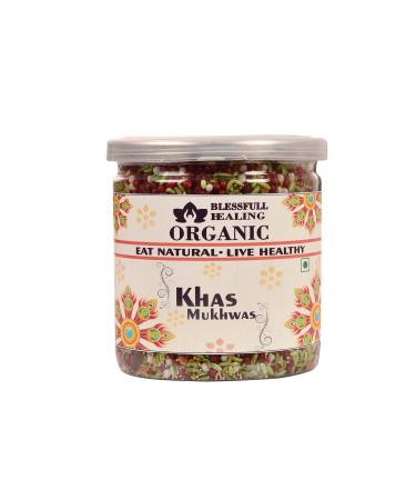 Blessfull Healing Organic Khas Mukhwas 400 Gram Airtight Container (Packing May Vary)