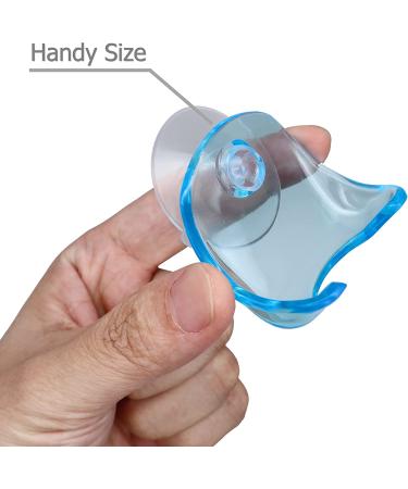 EIKS 2 Pack Portable Razor Holder with Suction Cup Hooks - Shower, Bathroom, Travel - Wall Mounting - Reusable - Buy Online on GoSupps.com