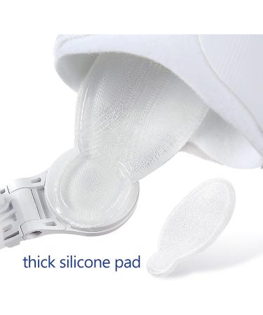 COMDS Bunion Orthotics Big Toe Straightener with Adjustable Knob - 2PCS White - Buy Online on GoSupps.com