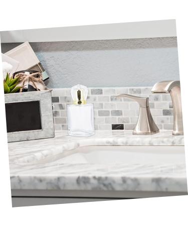 Beatifufu 1pc Perfume Spray Bottle Perfume Container Diamond- Lotion Bottle Leak Proof Bottle Mist Spray Bottle Atomizador De Perfume Mini Perfume Bottle Refillable Fine White Glass - Buy Online on GoSupps.com
