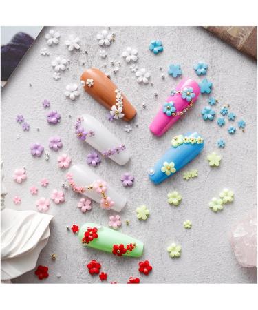 3D Flower Nail Charms & Metal Caviar Beads - Nail Art Decoration for Women & Girls - Buy Online on GoSupps.com