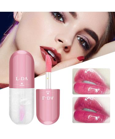 Buy Natural Plumping Lip Gloss - Long-Lasting Moisturizing Lip Enhancer 5ml | Shimmer Jelly Effect | International Shipping - Buy Online on GoSupps.com