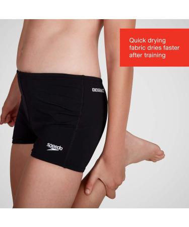 Buy Speedo Endurance+ Aquashort for Boys 7-8 Years - Premium Swim Shorts in Endurance+ Black - International Shipping Available - Buy Online on GoSupps.com