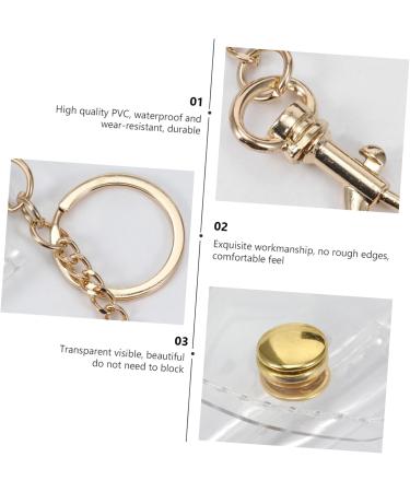 Buy GALPADA Transparent Lipstick Case - Mini Pouch & Keychain Holder for Lip Balm & Lipstick | Clear PVC Lipstick Set Bags - International Shipping Available - Buy Online on GoSupps.com