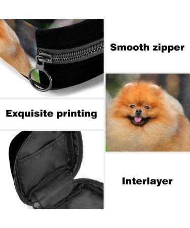 GIAPB Period Bag Sanitary Napkin Storage Holder | Cute Puppy Dog Animal Design | Makeup Pouch | Color3440 - Buy Online on GoSupps.com