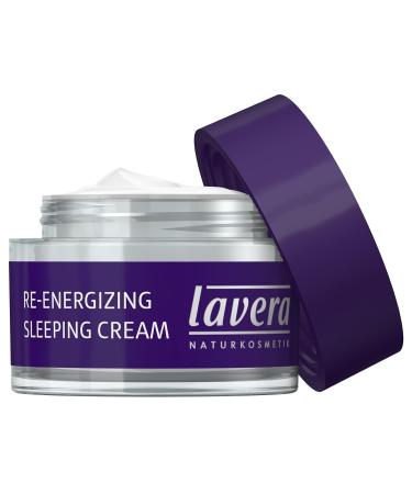 Lavera Re-Energizing Sleeping Cream 1.6 oz - Natural Anti-Aging Night Moisturizer for Radiant Skin - Buy Online on GoSupps.com