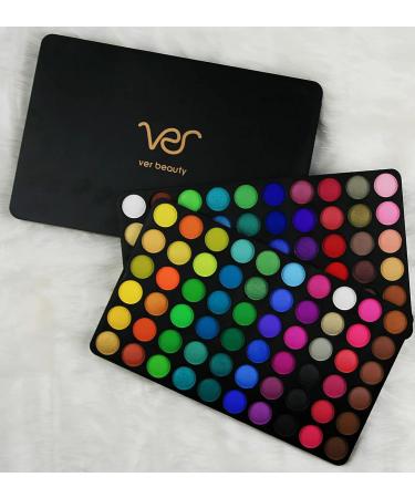 VER Modern Portable Starr Lush 120 Eyeshadows Palette | Shimmer & Matte with Mirror - Buy Online on GoSupps.com
