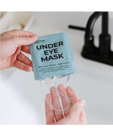 Hydrating Under Eye Mask - 6 Pairs | Hydrogel Collagen & Vitamin E | Reduce Bags & Firm Skin | Fragrance Free - Buy Online on GoSupps.com