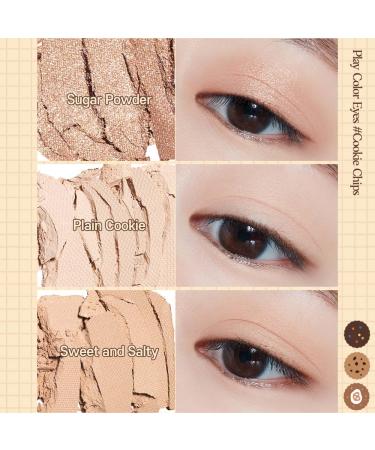 ETUDE Play Color Eyes Cookie Chips | 9 Shade Eyeshadow Palette - Daily Brown & Glitter Colors | Easy Blendable K-beauty Palette - Buy Online on GoSupps.com