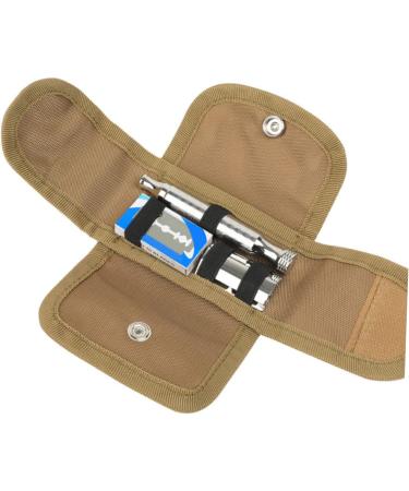 Buy Minkissy Portable Nail Razor Brush Organizer - Travel Beard Bearing Safety Double Blades Holder - Khaki - 11x7cm - Buy Online on GoSupps.com