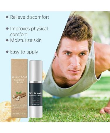 Wild Yam Comfort Cream Wild Yam Cream Wild Yam Comfort Cream Pump Organic Concentra Wild Yam Cream for Hormone Balance Wild Yam Skin Cream Pump for Women and Men (1PCS) - Buy Online on GoSupps.com