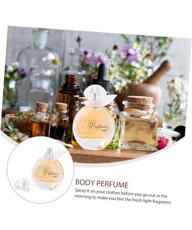 MERRYHAPY 1 Perfume for Lady Glass Body Perfume Sweet Perfume Long lasting Perfume 12X8X3cm Golden - Buy Online on GoSupps.com