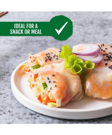 Thailand Rice Paper for Fresh Spring Rolls & Dumplings | Non-GMO, Gluten-Free, Vegan & Paleo | Kosher for Passover | Kitniyot - Buy Online on GoSupps.com