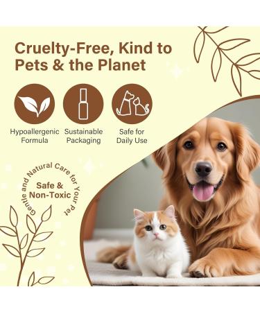 GJYC PET Pet Hair Care Oil - Detangles reduces shedding - Adds shine with collagen and natural oils - Leave-in conditioner for dogs and cats - 30 ml - Buy Online on GoSupps.com