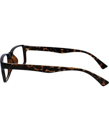 Brown Tortoiseshell Myopia Glasses for Men & Women | Designer Style M92-2 -1.50 | International Shipping Available - Buy Online on GoSupps.com