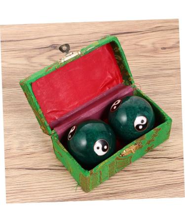 Beavorty Chinese Baoding Health Balls - Iron Massage Balls for Hand Therapy & Fitness | Cloisonne Design - Buy Online on GoSupps.com