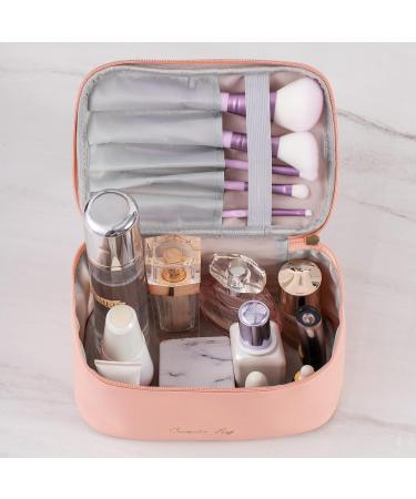 Portable Travel Makeup Bag for Women | Small Cosmetic Organizer Pouch in Tiffany Blueish Green - Buy Online on GoSupps.com