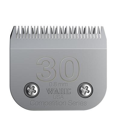 Choice Competition Blade number 30 full tooth blade set of animal clippers 0.8 mm replacement blades replacement blade animal-knipped spare parts stainless steel rustproof precise cutting competition blade set #30 0.8mm full tooth - Buy Online on GoSupps.com