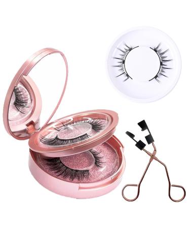 Bellaire Magnetic Lashes Magnetic Eyelashes Reusable Dual Magnetic Lashes without Eyeliner Natural Look Magnetic Eyelashes with Applicator (CY27)