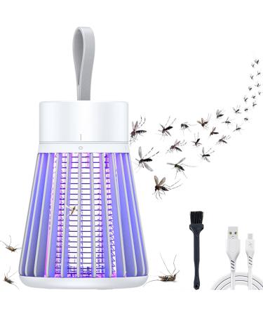 MozzGuard - Mozz Guard Mosquito Zapper Buzzbug Mosquito Killer with Handle Portable Zaptek Mosquitoes Zapper USB Charing and Solar Great for Outdoor and Indoor (1pcs)
