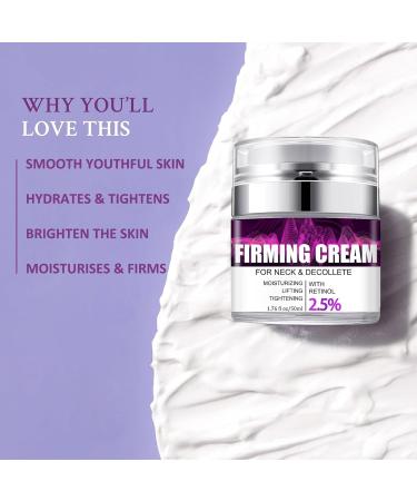 Neck Firming Cream Anti-Aging Retinol Moisturizer for Neck and D collet Hydrating and Nourishing Tightening & Lifting Cream for Sagging Skin Reduce Wrinkles and Fine Lines - Buy Online on GoSupps.com