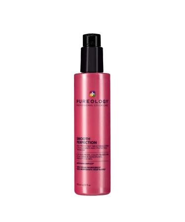 Pureology Smooth Perfection Lightweight Anti-Frizz Smoothing Lotion | Heat Styling Protection | Vegan 6.59 Fl Oz (Pack of 1)