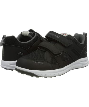 Viking Unisex Kids Odda Walking Shoe 35 EU - Black Charcoal | Comfortable & Durable Footwear for Adventurous Kids - Buy Online on GoSupps.com