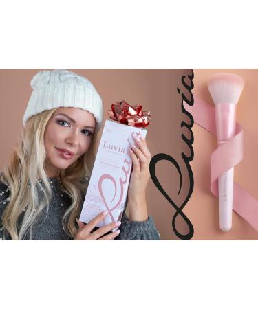 Buy Luvia Vegan Pro Make-Up Brush Set - 7 Brushes Blender Sponge & Cleaning Mat Bundle | International Shipping Available - Buy Online on GoSupps.com