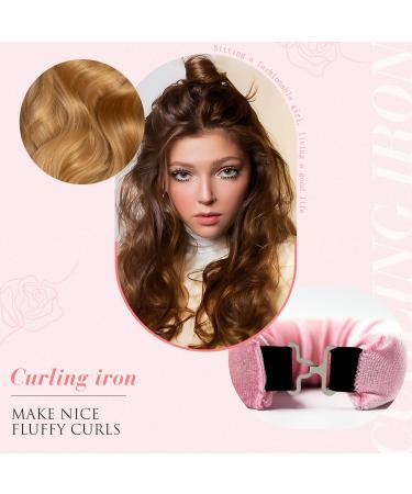 Miioto Heatless Curls Band - 3 Piece Soft Overnight Hair Curler for Long & Short Hair No Heat Pink - Buy Online on GoSupps.com