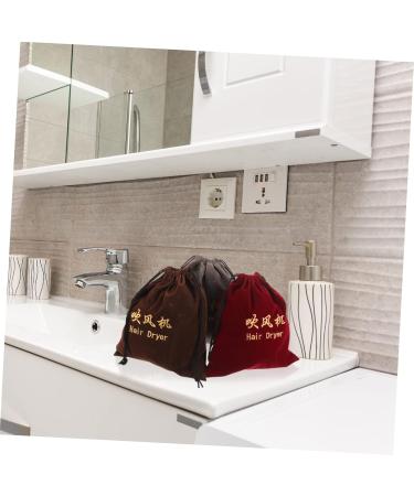 SOESFOUFU 3 Pcs Hair Dryer Storage Bag Drawstring Storage Bag Drawstring Hair Dryer Bag Drawstring Bags Fabric - Buy Online on GoSupps.com
