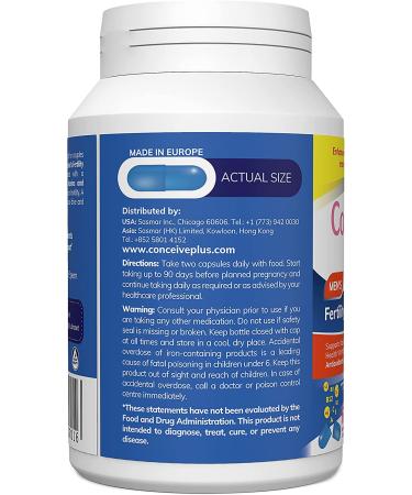 Conceive Plus Men's Fertility Support - Male Fertility Supplement 60 Capsules - Buy Online on GoSupps.com