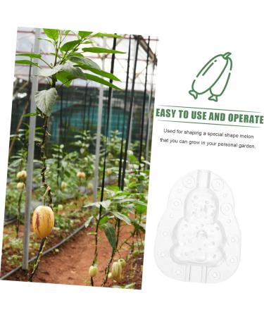 Milisten Gardening Tools 6 pcs Watermelon Mould Tools Clear Supplies Growing Garden Vegetable Multifunction Moldvegetable Transparentx2pcs 9x8cmx2pcs - Buy Online on GoSupps.com