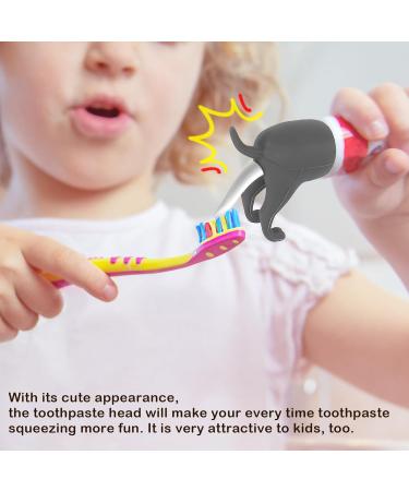 GROVL Pooping Dog Butt Toothpaste Topper Prank Toothpaste Caps Toothpaste Dispenser Fun Cartoon Dog Butt Toothpaste Dispenser for Home and Travel(Grey) - Buy Online on GoSupps.com
