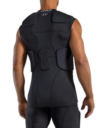 Gameday Armour Pro 5-Pad Top - Youth Black X-Large | Protective Sports Gear - Buy Online on GoSupps.com