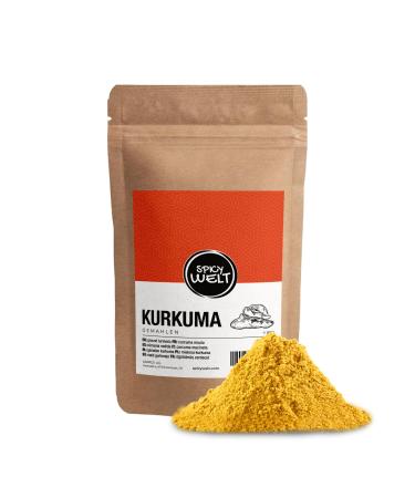 AAPACK UG Spicy Welt Ground Turmeric 500g Turmeric Powder for Cooking Baking & Spice Mixes Bright Yellow & Aromatic 100 Natural Without Additives