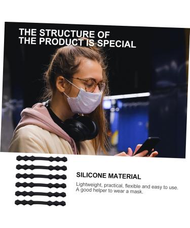 JECOMPRIS Adjustable Masking Hooks - 20 Pack Face Cover Ear Rope Buckles for Comfortable Protection - Buy Online on GoSupps.com